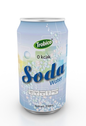 330ml soda water drink